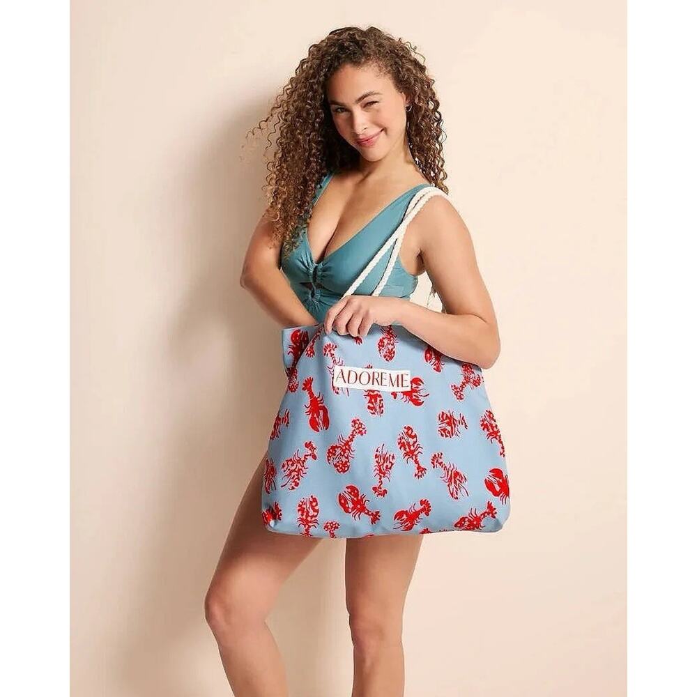 Adore Me Lobster Tote Bag NWT